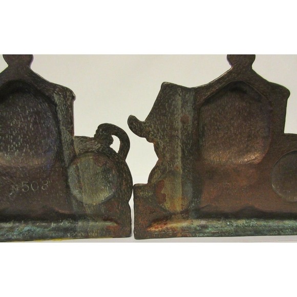 Vintage Royal Coach Carriage Stagewagon Regal Bookends WH Howell 1930 Set 2 - Picture 5 of 10